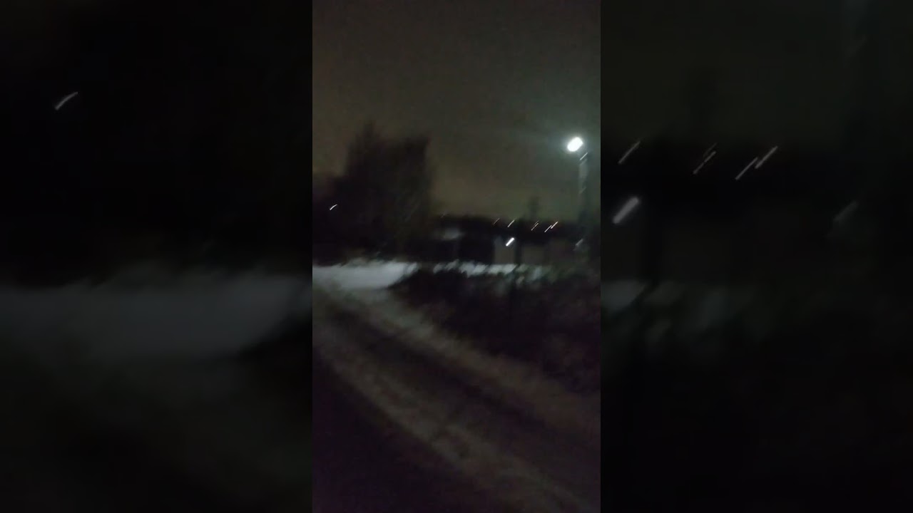Ночью за городом! 