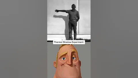 How Intense Radiation Creates a Human Shadow #shorts