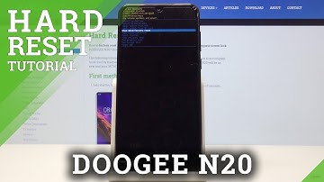 How to Remove Screen Lock in DOOGEE N20 - Hard Reset / Delete Storage