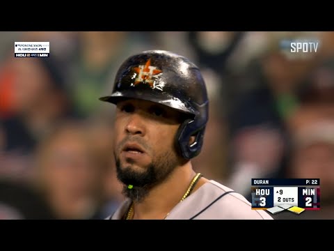 [<strong>MLB</strong> ALDS 4차전] 휴스턴 vs 미네소타 <strong>MVP</strong> 호세 아브레유 (10.12)