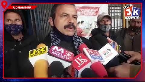 Delegation from Panchari along with Balwant Singh Mankotia meets ARTO Udhampur to raise their issues