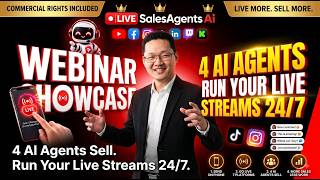 LiveStreamSalesAgents AI Webinar Replay 4 AI Agents Run Your Live Streams - Full OTO & Bundle Review