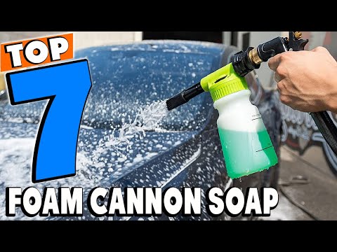 Top 5 Best Foam Cannon Soaps Review In 2023 