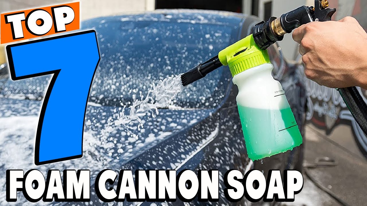 Foam CAR WASH without pressure washer! Garden Hose Foam Gun 