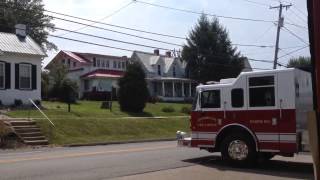 Engine 811 responding to commercial box alarm