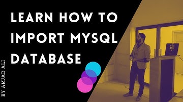 IMPORT MYSQL DATABASE IN SQL YOG