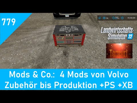 LS22 Mods & Co. 779: 4 Mods von Volvo Zubehör bis