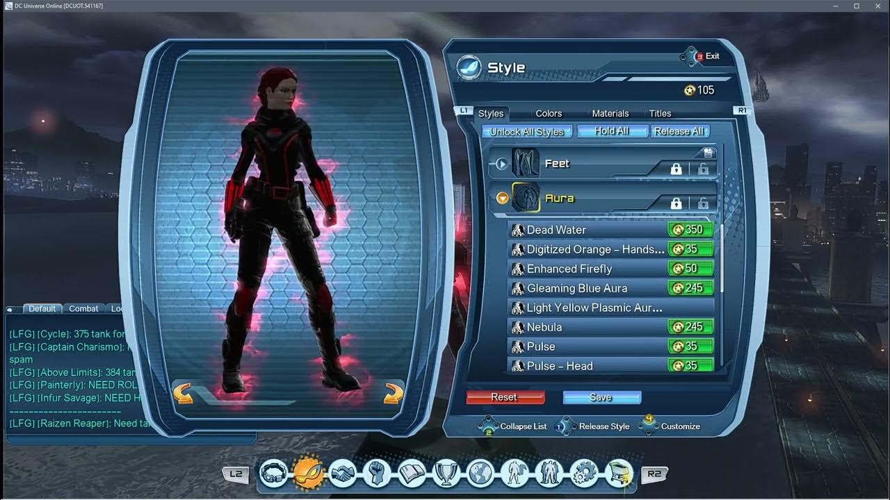 DCUO How to make Black Widow. (BEST) YouTube