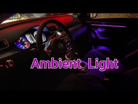 Инструкция по установке Ambient light (заказ можно сделать в описании видео)