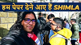 Hum paper dene aaye hain, ASPIRE IIT & MEDICAL Khalini (New shimla) vlog  ||  SOF exam | 4K Video screenshot 3