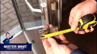 How To Replace A Cylinder Lock Yourself? | MISTER MINIT