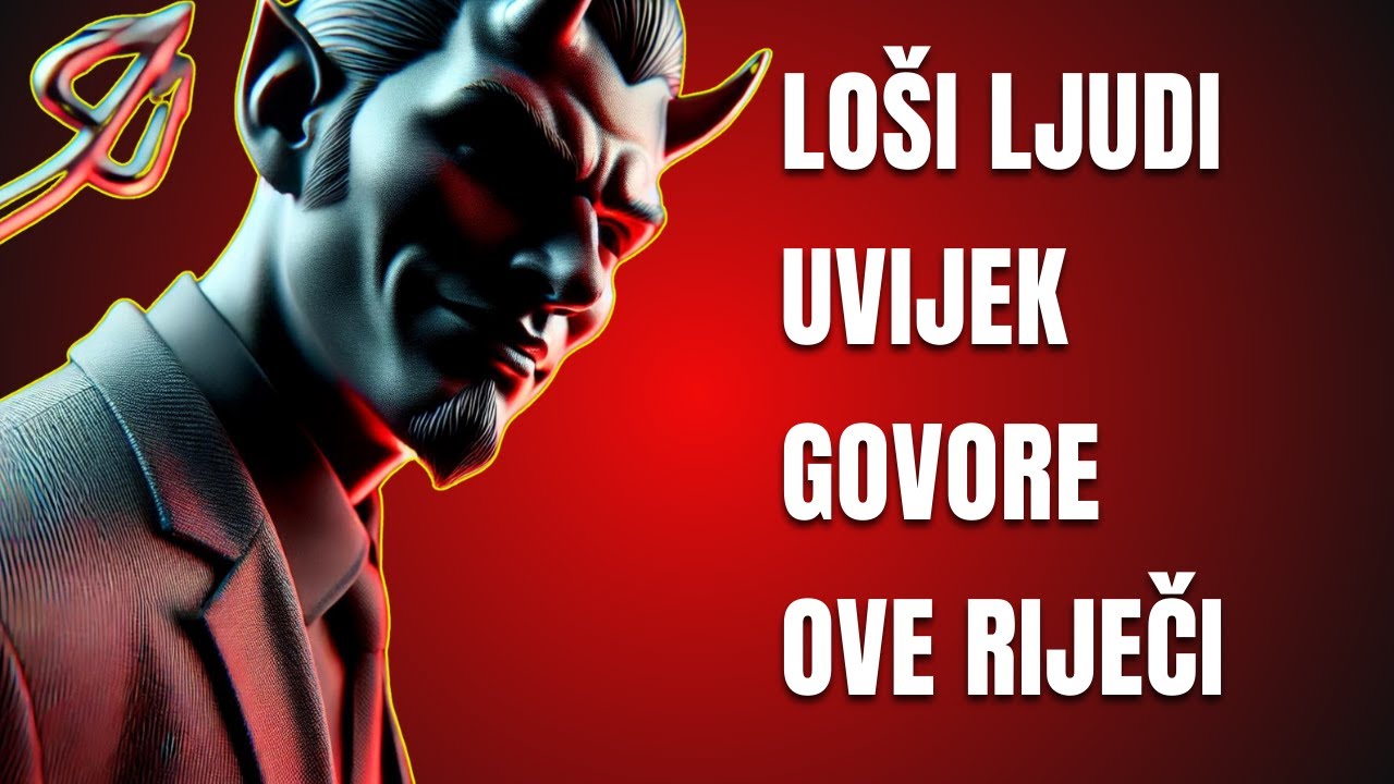 Širom otvorene oči Naučite prepoznati LOŠE i LAŽNE ljude | Mudrolije