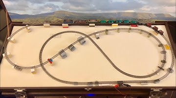 Z briefcase #001 building - echelle Z scale - test run