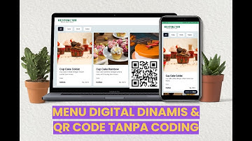 Cara Membuat Menu Resto Cafe Digital + QR Code Tanpa Coding