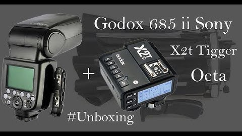 Godox TT 685 ii flash sync with Godox X2T Trigger | Unboxing | 2023 | High Speed Sync Flash | Sony