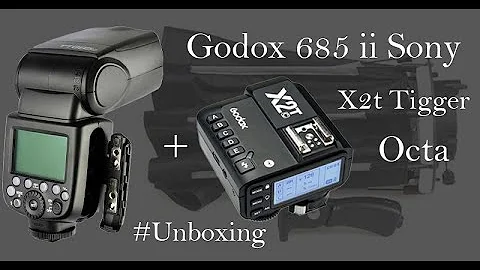Godox TT 685 ii flash sync with Godox X2T Trigger | Unboxing | 2023 | High Speed Sync Flash | Sony