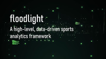 floodlight - A high-level, data-driven sports analyticsframework