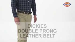 dickies double prong belt