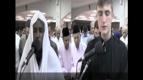 الشيخ البوسني فاتح سيفيراجك و الشيخ جامك حاريد و أجمل تلاوة