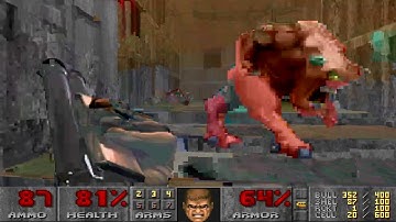 Classic Doom (1993) Knee-Deep in the Dead. Complete playthrough! Zero deaths!