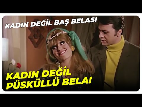 Erkek Gibi Kadın Maşallah! | Kadın Değil Baş Belası - Türkan Şoray Eski Türk Filmi
