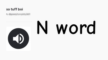 Someone bypassed N-word audio on Roblox