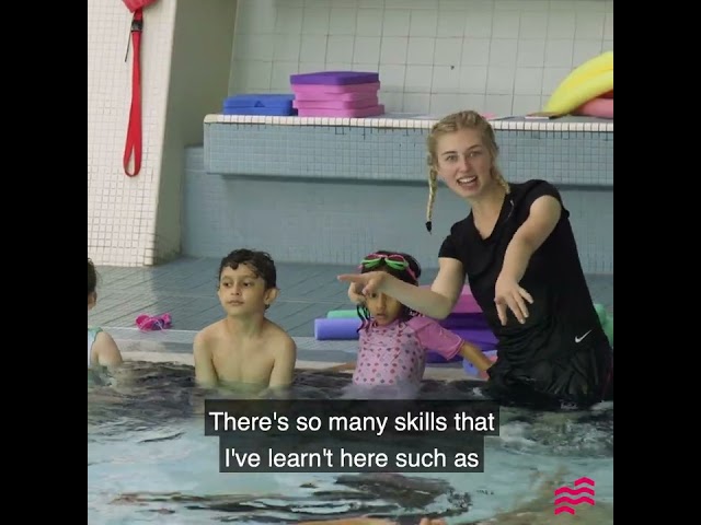 Why I Became a Swimming Teacher | Hattie class=