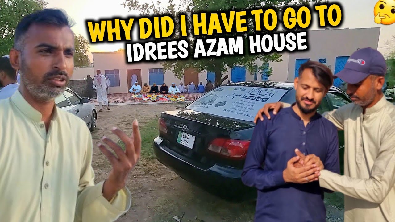 Why Did I Have To Go To Idrees Azam House || Condition Of Famous ...