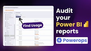 Powerops Find Usage Feature – Track Used & Unused Measures in Power BI!