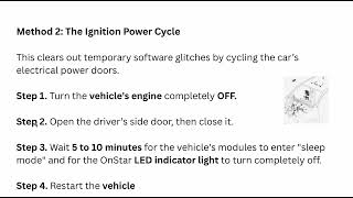 Full How to Reset OnStar Module | Step-by-Step OnStar System Reset Guide Update