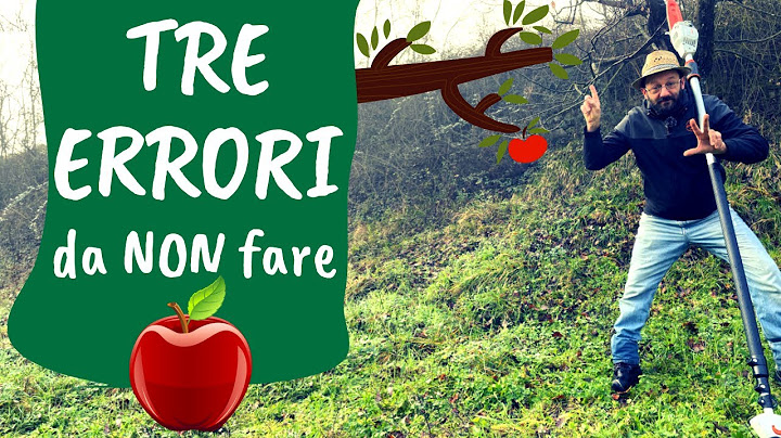 POTARE IL MELO: 3 errori da evitare