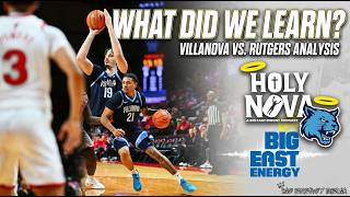 Luigi Suigo's Debut: What We Learned From Villanova's Win Over Rutgers
