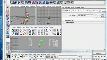 Tutorial: UV Mapping and color in maya part 3
