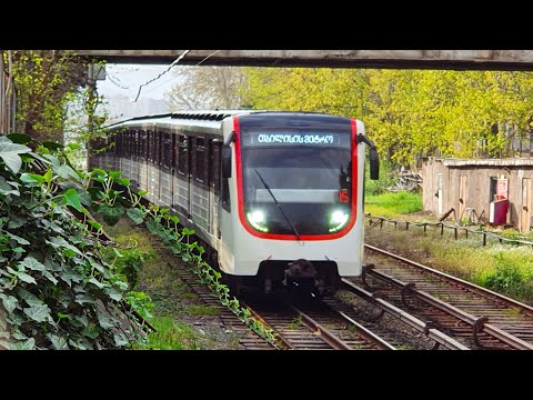 თბილისის მეტრო: მოდერნიზებული Ема-502 ტიპის ვაგონები.