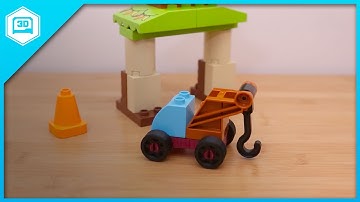 Duplo Car Base – 3D Printing Timelapse