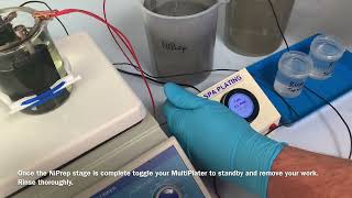 How to platinum plate with our Platinum Flash Tank Plating Solution