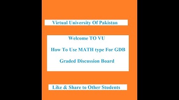 How To Use Mathtype for GDB in urdu || Math Type Use krny ka Tareeka