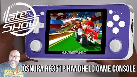 Dosnura RG351P Handheld Game Console