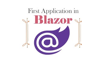 Creating First Application in Blazor from scratch [Hindi]