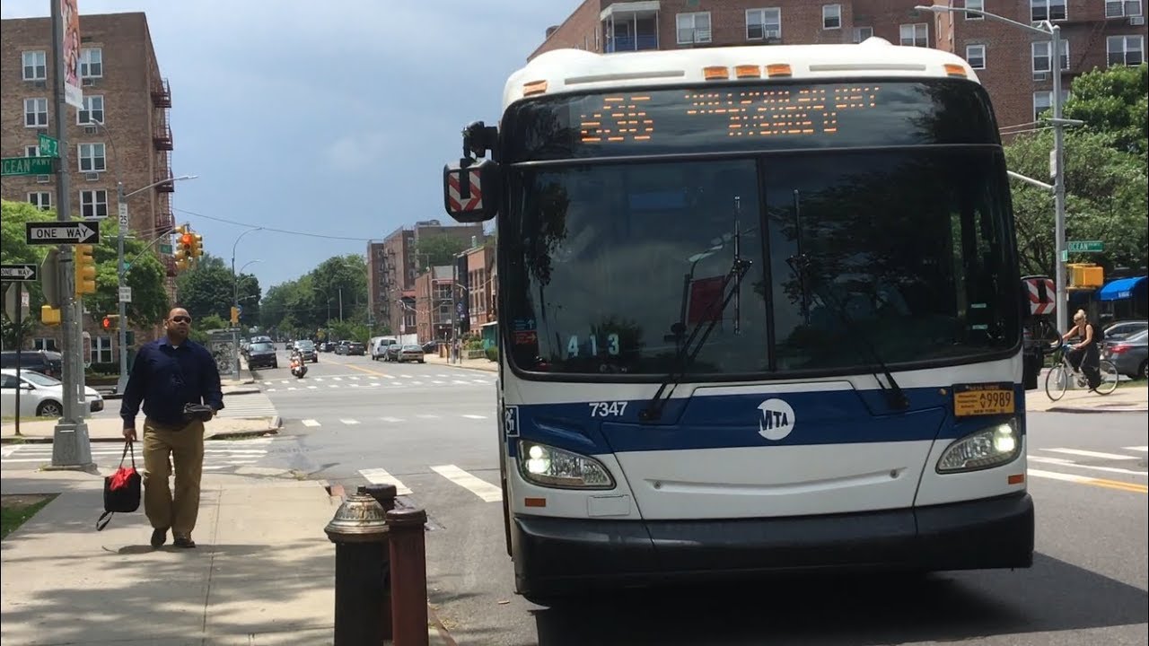 [MTA]: Sheepshead Bay / Avenue U Bound 2015 XD40 Xcelsior [#7347] B36 ...