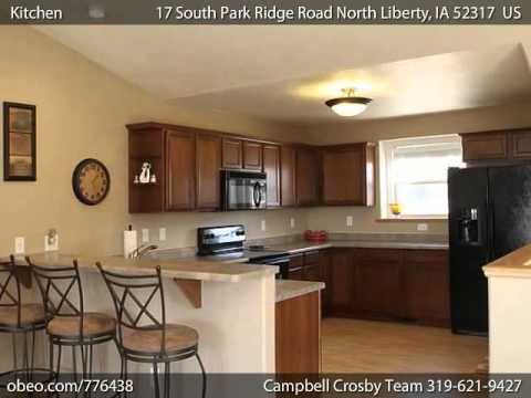 17 South Park Ridge Road, North Liberty, IA home video tour