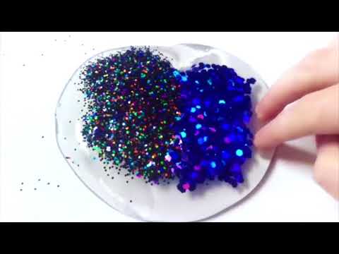 Glitter Slime Making   Most Satisfying Slime I ყველაზე სასიამოვნო ტყლარწი!