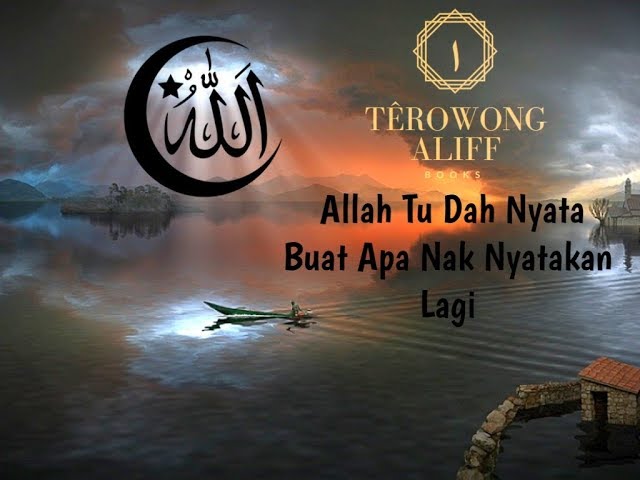 31. Terowong Aliff Books - Allah Tu Dah Nyata, Buat Apa Nak Nyatakan Lagi! class=