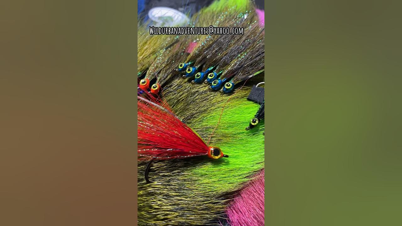 Whitebass and Walleye Flies - Getting Orders Tied Up for the