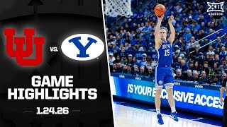 Utah Vs. Byu Game Highlights 2025-26 Big 12 Mens Basketball