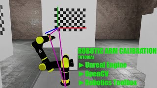 DIY Robotic arm calibration using OpenCV and chessboard pattern.