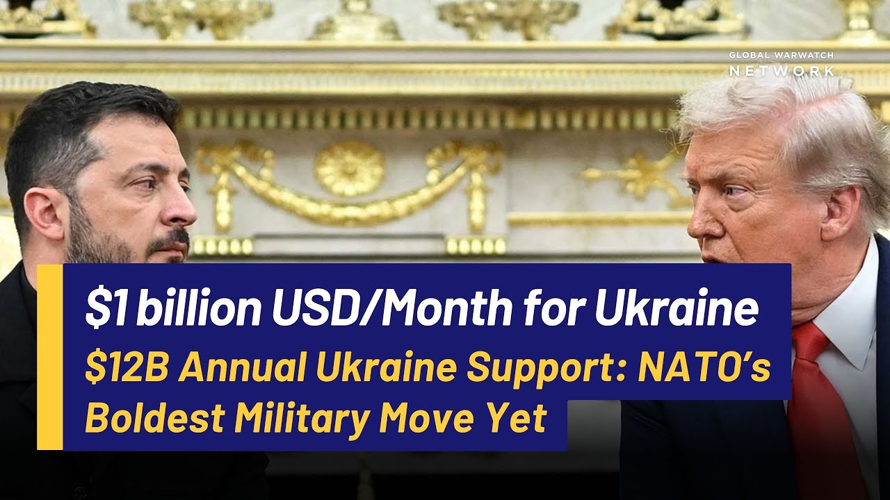 Украина ежегодно выделяет 12 млрд долларов на поддержку самого смелого военного шага НАТО