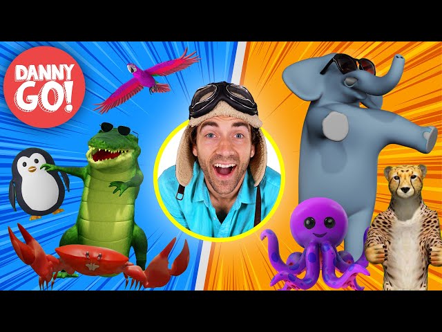 The Animal Dance Game! 🐙🐊🐒 Would You Rather Brain Break | Danny Go! Songs for Kids class=