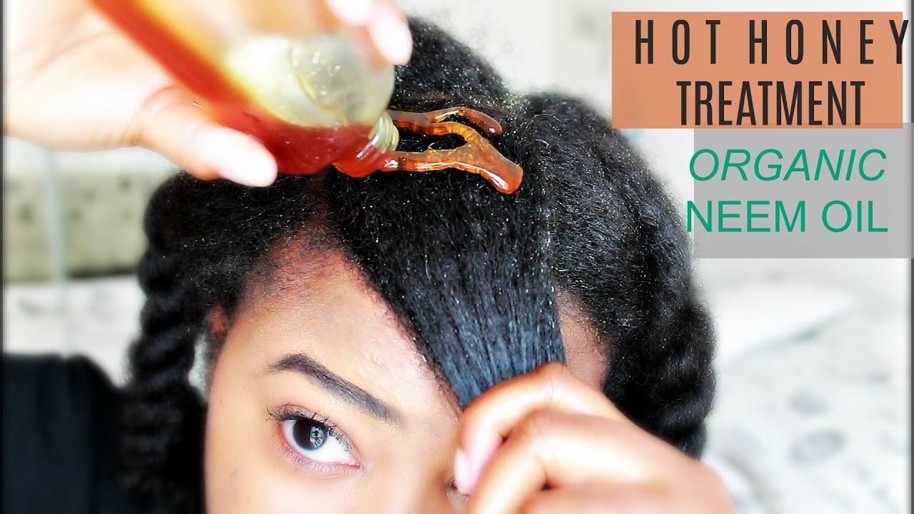 Diy Hot Honey Treatment With Organic Neem Oil Faux Texturizer