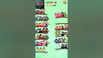 Bird Sort 2: Color Puzzle Level 46 Successful
